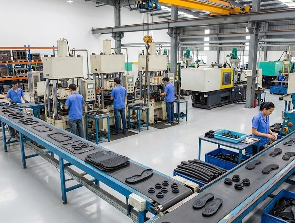 Artefatos de borracha